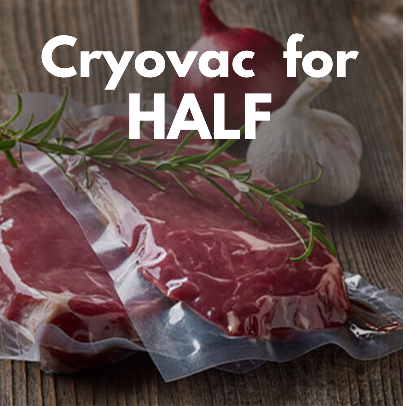 Cryovac Packaging on HALF